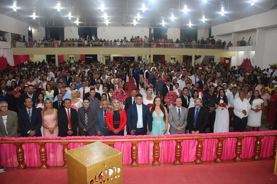 Casamento Comunitário oficializa união de 150 casais em Laranjal do Jari